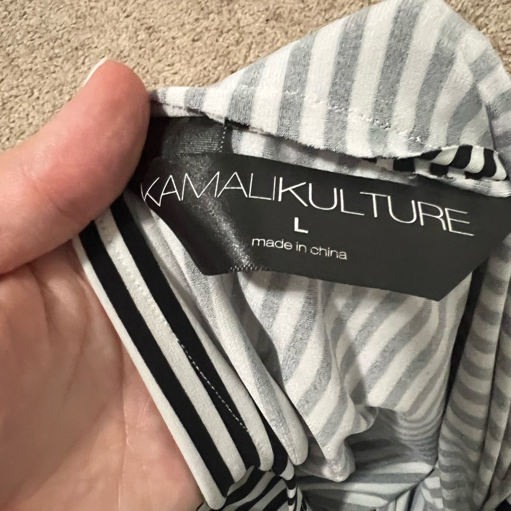 KAMALIKULTURE Striped Racerback Dress - Picture 4 of 9
